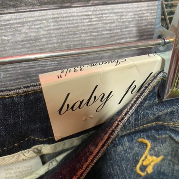 **NWT** Baby Phat Jeans - Size: 11 In: 33.5 Straight Leg - Picture 4 of 7